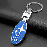 High quality metal car keychain Car emblem key ring Subaru car accessories