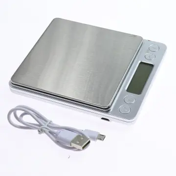 USB Charging Kitchen Coffee Scale with Timer 3KG/0.1g Weighing Balance For  Jewelry Barista Scale High Accuracy Measuring Tools