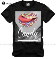 ✱ T Shirt Candy Lips Disobey Xtc Eleven Boy GolfShirts Custom Aldult Teen Unisex Digital Printing Tee Shirts New Popular Tshirt