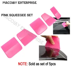 Pink PPF Squeegee 6.5cm x 7.5cm