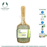 THE BODY SHOP BAMBOO LARGE PADDLE HAIRBRUSH  เดอะบอดี้ ช็อป แบมบู ลาร์จ แพดเดิล แฮร์ บลัช จัดแต่งทรงผม หวี ออร์แกนิค ผมพันกัน