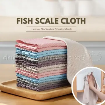 1pc/5pcs Kitchen Cloth Dish Towels, Premium Dishcloths, Super Absorbent  Bamboo Charcoal Fine Fiber Dishtowels, Nonstick Oil Washable Fast Drying  25x25