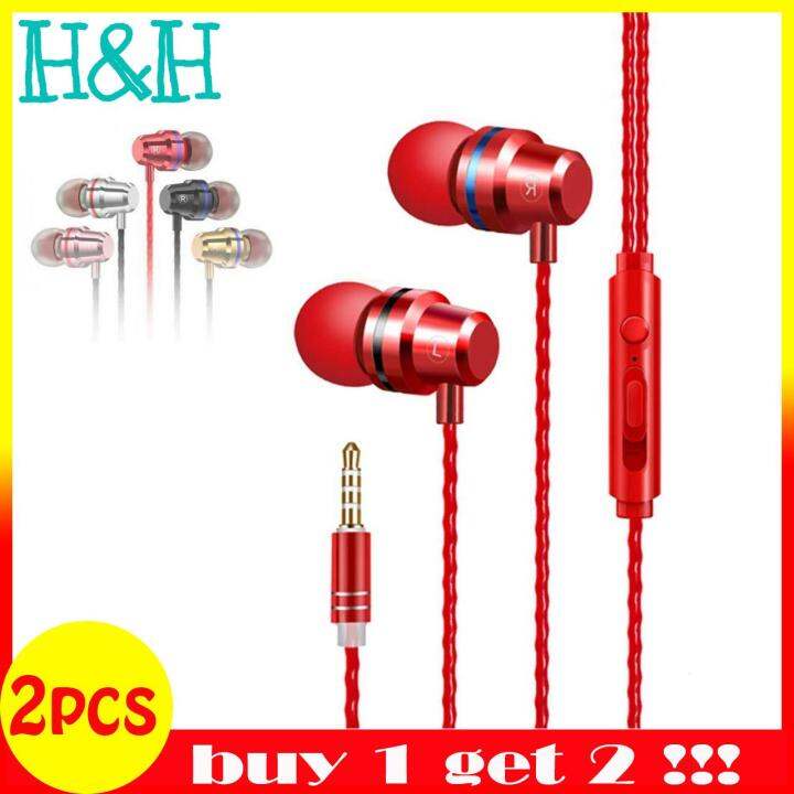 Best Choice inEar Headphones Heavy Bass Wired Headset Metal Earbud 3