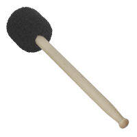 Black Wool Felt Drumstick พร้อมที่จับเมเปิ้ลคุณภาพสูง Percussion อุปกรณ์เสริม Bass Drum Mallet ไม้เครื่องดนตรี Parts