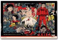 สไตล์ล็อตเลือกภาพยนตร์ Akira ภาพพิมพ์ศิลปะโปสเตอร์ผ้าไหมของตกแต่งผนังบ้าน0726