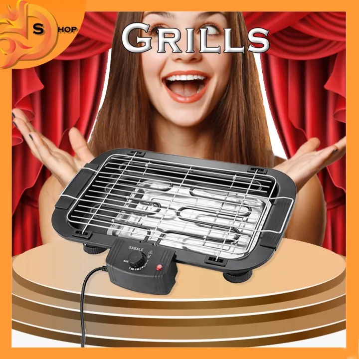 The new 2022 Electric BBQ Grill Household Electric Grill Smokeless