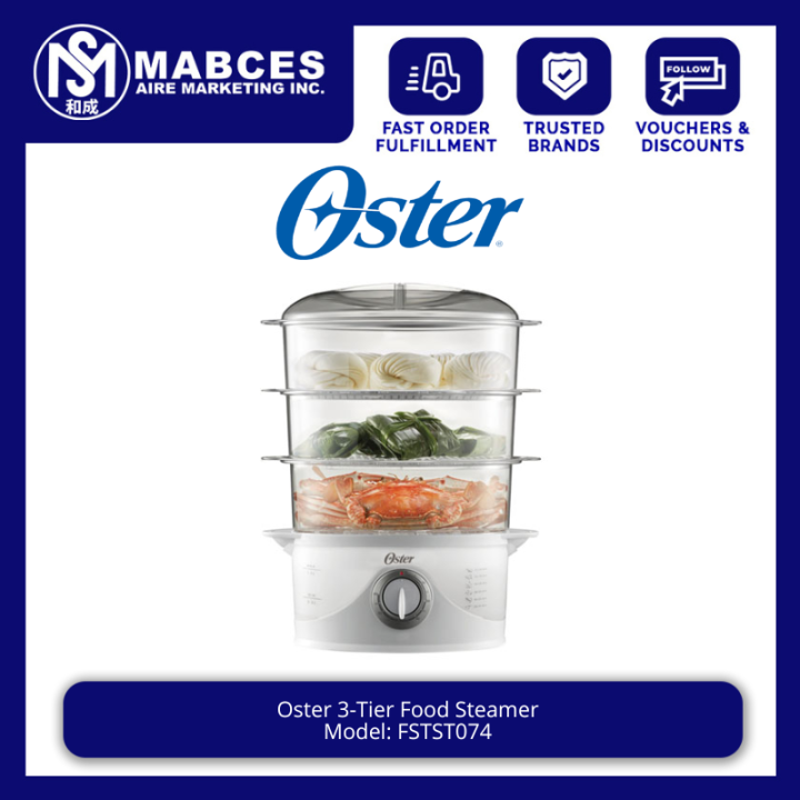 Oster 3Tier Food Steamer FSTST074 Lazada PH