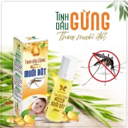 Tinh Dầu Gừng Thoa Muỗi Đốt Cao Cấp 10ml