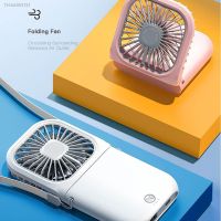 ✵ Handheld Usb Mini Folding Fan Portable Pocket Fan Office Dormitory Desktop Fan Outdoor Travel Air Cooler Three-speed Wind Speed