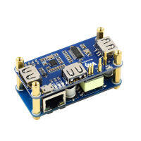 Power Over Ethernet PoE Module USB 2.0 HUB HAT Expansion Board Starter Kit for RPI Raspberry Pi Zero W WH , for 802.3af