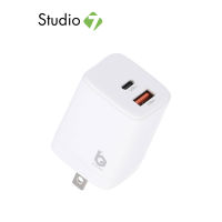 Blue Box Wall USB Charger 1 USB-A QC18W / 1 USB-C (PD20W) BB-WC02 White by Studio 7