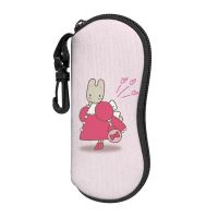 Sanrio Marron Cream Sunglasses Soft Case Ultra Light Neoprene Zipper Eyeglass Case With Belt Clip