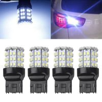 4ชิ้นไฟหน้า T20ไฟ Led รถอเนกประสงค์64smd T20 7440 7443 3014