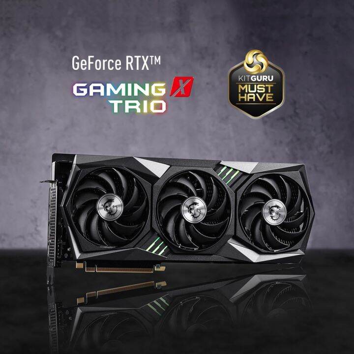 MSI GeForce RTX 3080 Ti GAMING X TRIO 12G VGA การ์ดจอ Graphic Card ...