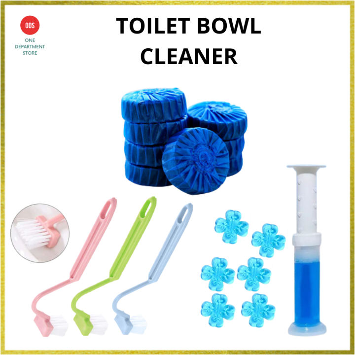 One Dep't Store Automatic Bleach Toilet Bowl Cleaner Stain Remover Blue ...