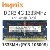 【Hot item】 【Hot ticket】 Hynix Original DDR3 4GB 1333Mhz PC3-10600สำหรับแล็ปท็อป RAM หน่วยความจำ204pin 1.5V