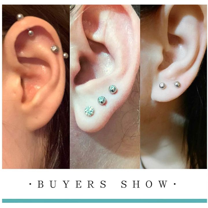 1-5-pairs-stud-earrings-set-316l-stainless-steel-hypoallergenic-ladies-mens-3mm-zircon-cartilage-stud-earrings-steel