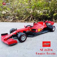 Bburago 1:18 2020 Ferrari F1 SF1000 Sebastian Vettel, Charles Leclerc factory authorized simulation alloy car model toys