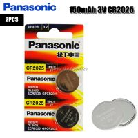 PANASONIC 2Pcs 3V CR2025 ECR2025 LM2025 DL2025 BR2025ปุ่มเซลล์ลิเธียมเครื่องคิดเลขของเล่นอุปกรณ์