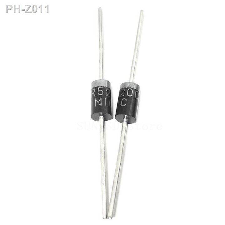 new-50pcs-sr5200-substitution-mbr5200-hbr5200-sb5200-5a200v-schottky-barrier-rectifier-diode-do-201ad-do-27