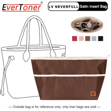 EverToner Felt Insert Bag Organizer Bag Fits For LV Alma BB PM Insert Bag  in Bag Travel Purse Portable Cosmetic Base Shaper - AliExpress