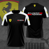 2023 Hot! Scuderia F1 Ferrari Racing AOP 3D T-shirt Mens True Fans Gift Size S-5XL {plenty}