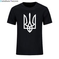 Summer Fashion Ukraine T Shirt Men Short Sleeve Cotton Ukrainian Logo T-shirts Camisetas Mens Clothing tshirt XS-4XL-5XL-6XL