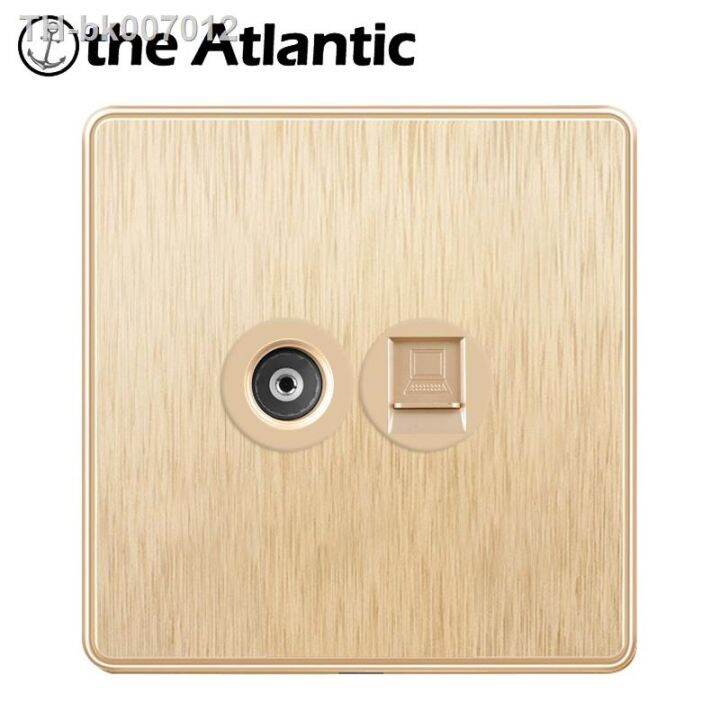 TV Signal RJ45 Cat5e Telephone Computer Data Satellite Cable Wall