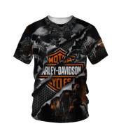 T SHIRT -  HOT Harley-Davidson 3D T-Shirt Unisex,xzx180305  3D T-Shirt All Over Printed 03