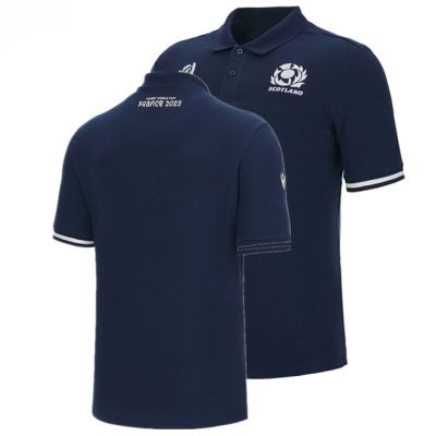 polo Jersey Shirt Rugby S-M-L-XL-XXL-3XL-4XL-5XL [hot]2023 size Scotland Home