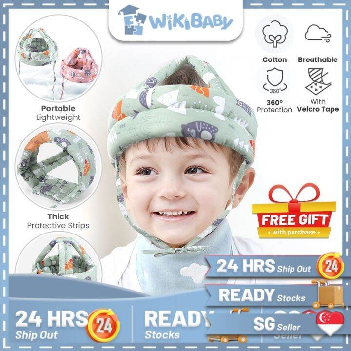 Baby Head Protection Helmet Adjustable Soft Safety Baby Helmet Walk