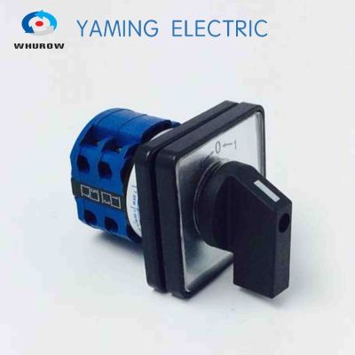 【YF】✁  switch YMW26-20/2B automatic reset changeover cam 2 poles 20A two phases 8 terminals sliver point contacts