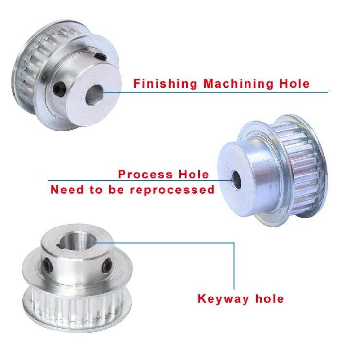 xl-15t-พูลลีย์ไทม์มิ่ง-bore4-5-6-6-35-8-10-12มม-ฟันเฟือง5-08มม-ล้อลูกรอกอลูมิเนียมกว้าง11มม-สำหรับเข็มขัดจับเวลา10มม-xl