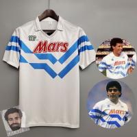 Mens 1989/1990 Retro Jersey Napoli Away Football Shirt Personalization Name Number Vintage Jersey เสื้อฟุตบอล เสื้อบอลวินเทจ ชุดฟุตบอลผู้ชาย ชุดบอลผู้ชาย เสื้อฟุตบอลยุค90