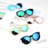 【hot sale】☂☸☄ D03 ☀ babysong ๑ Baby Boy Girl Cool UV Metal Glasses