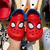 ของแท้ crocs เด็ก รองเท้าเลโก้ รองเท้า Unisex (ใหม่) The spot รองเท้าแตะเด็กผู้ชาย [204536]