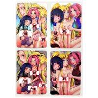 ของเล่นสึนามิ Haruno Sakura 2ชิ้น/เซ็ตของสะสมคอลเลกชันเกมอะนิเมะการ์ด