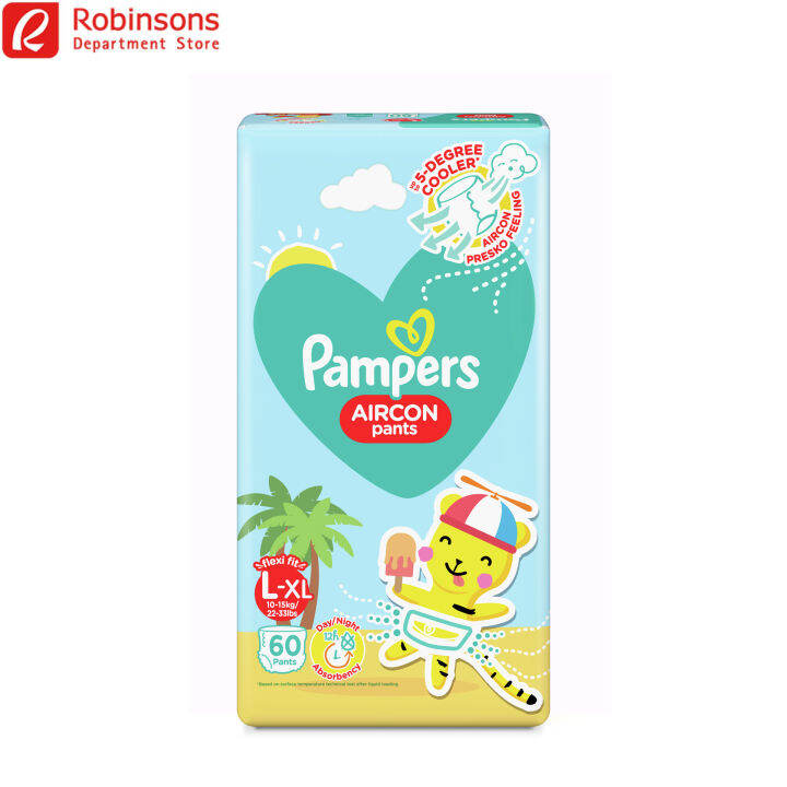 Pampers Aircon Pants Singles L60 Lazada PH