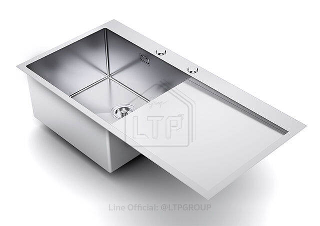 อ่างล้างจาน-ยี่ห้อ-ltp-รุ่น-cubism-st10050-อ่างล้างจานสแตนเลส-1-หลุม-1-ที่พักจาน-sink-อ่างล้างจานสแตนเลส