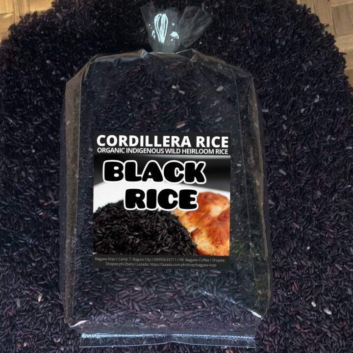 2.5kg Organic Black Rice Wild Indigenous Heirloom Rice from the