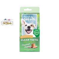 Tropiclean Fresh Breath Clean Teeth Gel พีนัทบัตเตอร์(4 oz.)