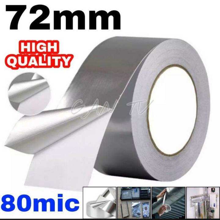 (1meter) High Quality Refrigerator Aluminium Foil Tape/Silver Tape 72mm ...