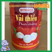 Vải thiều đóng lon Thanh Hà 500gr - loại 2