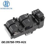 SORGHUM Front Left Side Power Window Lifter Controller Switch 35750-TP5-H21 For Honda Ord Spirior CU1/2 2009-2012 Crosstour