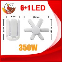 ์๋์๋ NJ ส่งฟรี หลอดไฟ LED Bulb ทรงใบพัด พับเก็บได้ ปรับมุมโคมไฟได้ ขั้ว E27 ประหยัดพลังงาน ไฟตกแต่งบ้าน