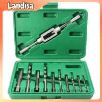 11pcs Damaged Screw Extractor Set 3mm-10mm Broken Screw Remover Kits High Hardness Machine Repair Tools