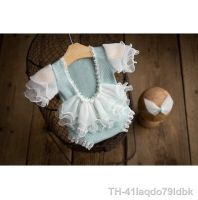 ∋▼ 41Iaqdo79ldbk Recém-nascido Fotografia Props Romper Outfit Baby Dress Acessórios do bebê