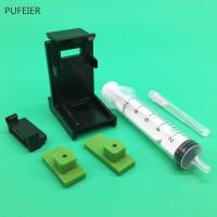 Special Offers Universal DIY CISS Ink Cartridge Clamp Absorption Clip Pumping Ink Refill Tool With 10ML Syringe Needles Kits For Epson Canon HP