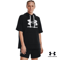 Under Armour UA Womens Rival Fleece Short Sleeve Hoodie อันเดอร์ อาร์เมอร์ เสื้อออกกำลังกายสำหรับผู้หญิง