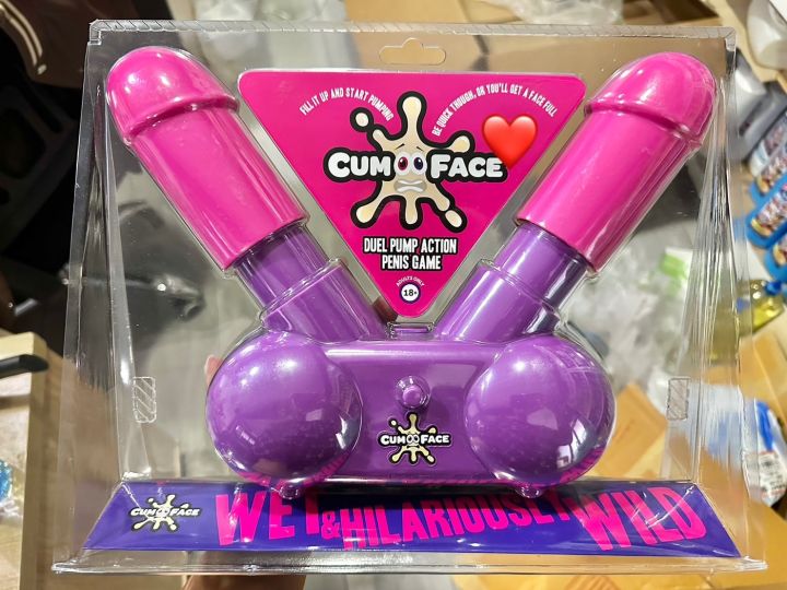 ของเล่นวงเหล้าามาแล้วจ้าcum-face-duel-pump-action-penis-game-ราคา-2-990-บาท